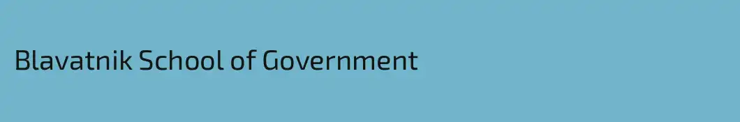 Blavatnik School of Government